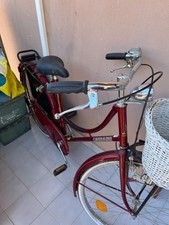 Bici da passeggio donna, elegante ancora con i suoi colori originali 