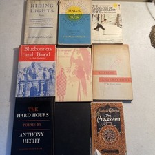 Poetry Book Lot Of 9 Books