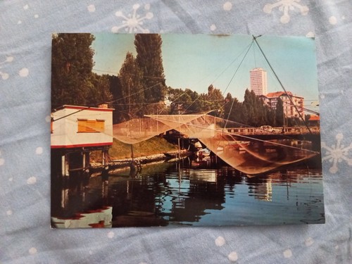 Cartolina cesenatico canale - cesenatico,