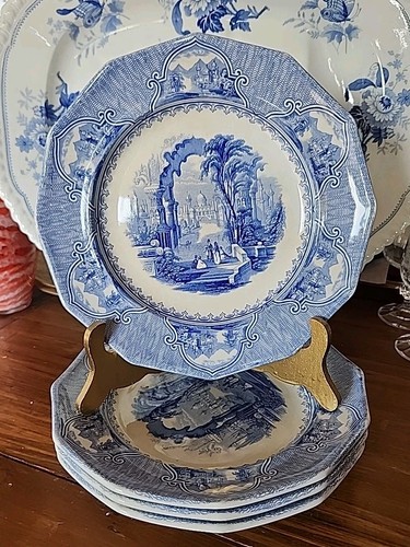 Piatti antichi blu - 4,