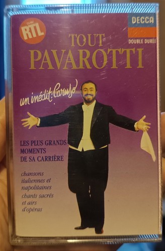Cassette audio pavarotti - cassette,