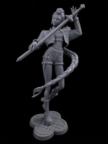 Statua rumi huntrix - rumi, 25cm
