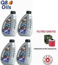 QUATTRO LITRI OLIO MOTORE +