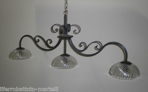 Lampadario bilancia ferro - lampadario,