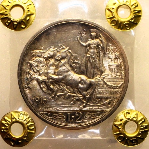 Lire 1916 quadriga - "quadriga",
