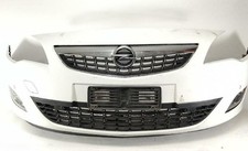 Paraurti Anteriore Opel Astra J 2009-2011 Bianco. Con Fendinebbia e Sensori