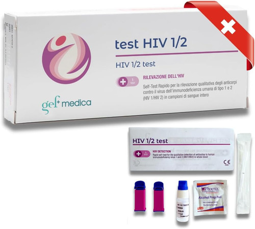 Gef medica test hiv - medica®, hiv‑1/2
