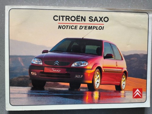 Citroen saxo manuel bord - saxo, de