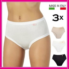 3 Slip da donna di cotone