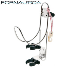 SUPPORTO PER SALVAGENTE ANULARE E BOETTA LUMINOSA IN ACCIAIO INOX