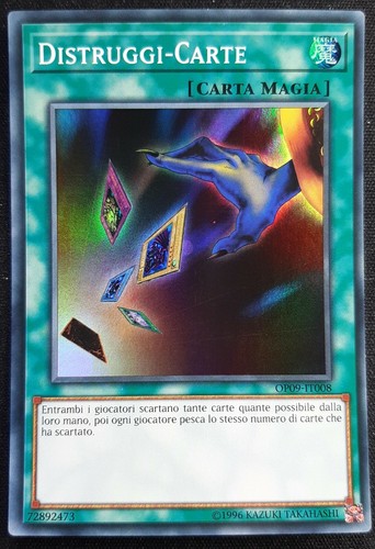 Distruggi carte super rara - super,