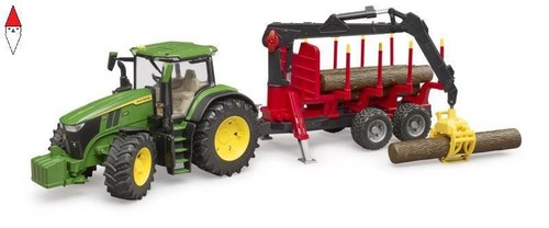 Bruder trattore john deere - bruder, 7r