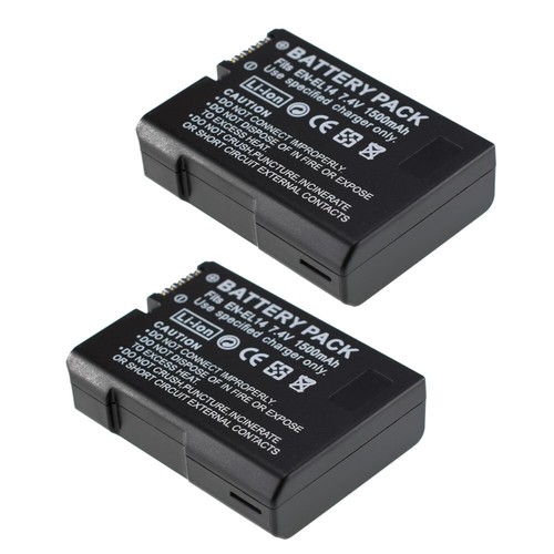 Batteria el14a per nikon - 2x,