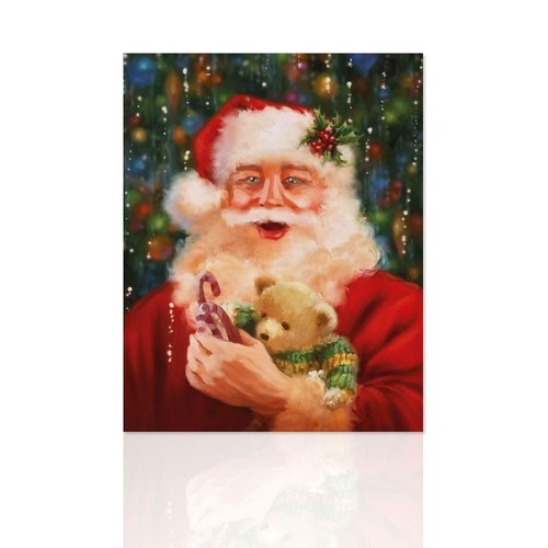 Quadro natalizio babbo natale - babbo,