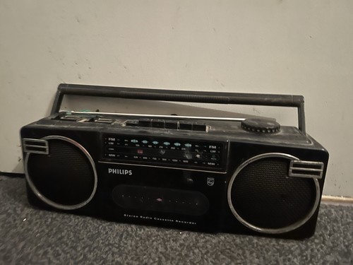 Philips stereo radio cassette - philips,