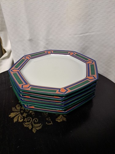 Assiettes coquet forme lotus - assiettes,