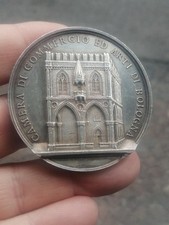 BOLOGNA MEDAGLIA ARGENTO CAMERA DI COMMERCIO ED ARTI SPL+