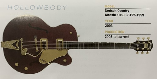 2003 gretsch country - 2003, classic