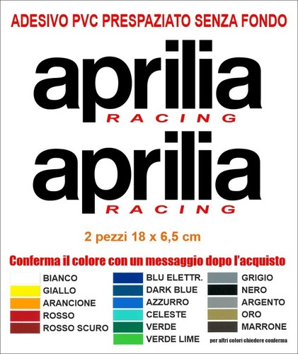 Kit adesivi aprilia racing - aprilia,