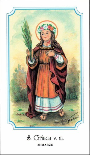 Santino holy card santa - card,