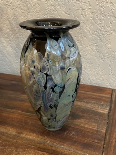 Vaso vetro robert eickholt - vaso,