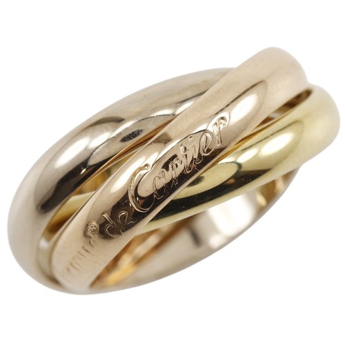 Anello cartier trinità k18 - anello,