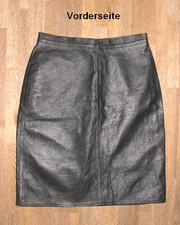 Gonna In Pelle Nera A