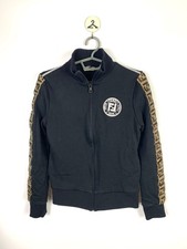 Giacca Fendi nera in jersey di