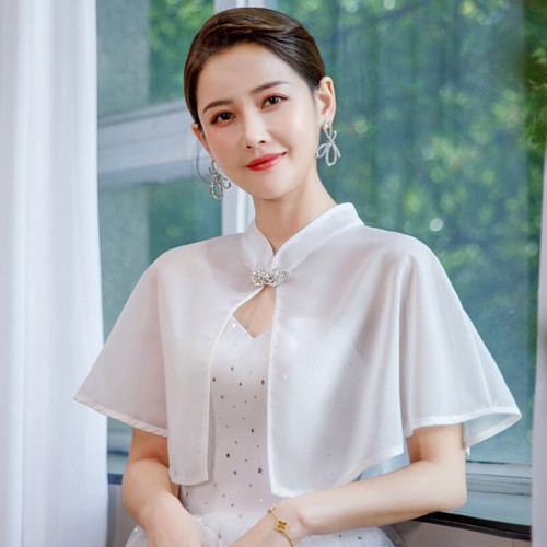 Poncho bolero scialle mantello