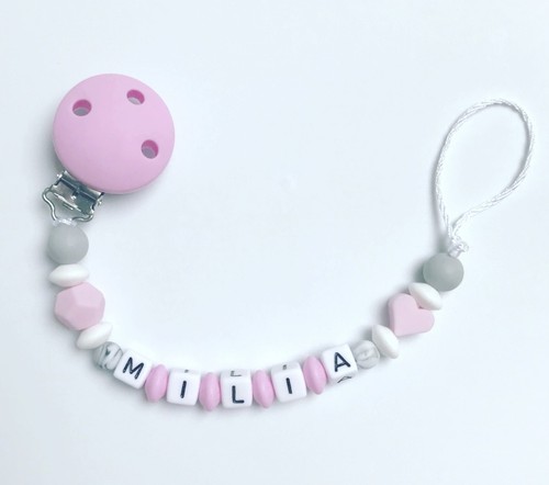Pacifier chain bow nuckelkette - pacifier,