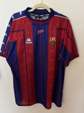 Maglia calcio FC Barcelona 1997-1998 Kappa Home vintage