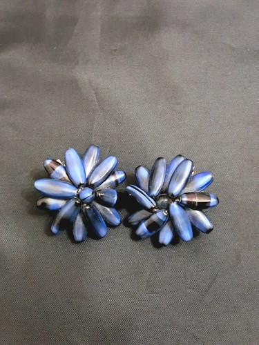 Orecchini vintage clip - vintage, con