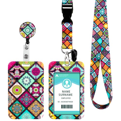 Porta badge collo - badge, da
