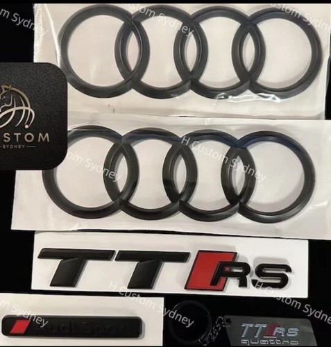 Kit logo loghi audi tts - logo,
