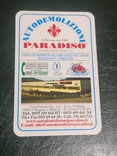 Calendarietto 2011 - Autodemolizioni Paradiso - Bagno A Ripoli (Firenze)