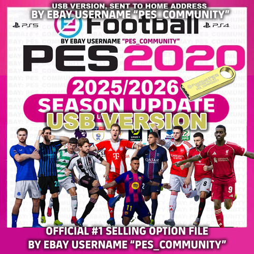 Usb pes 2020 option file - pes,