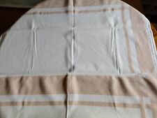 TOVAGLIA ZUCCHI MISTO LINO BORDO DORATO PER 12 PERSONE CON TOVAGLIOLI