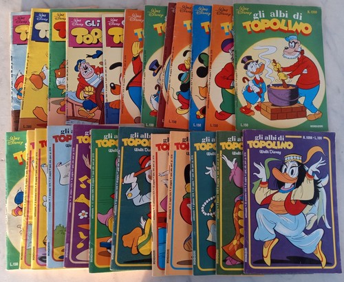 Lotto albi topolino - lotto,