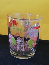 BICCHIERE NUTELLA WINX AISHA FLORA FERRERO VERRE GLASS 