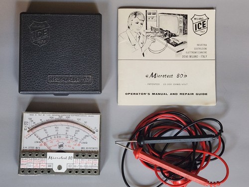 Multimetro analogico vintage
