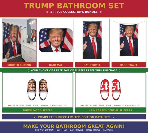 Pacchetto bagno donald trump - donald,