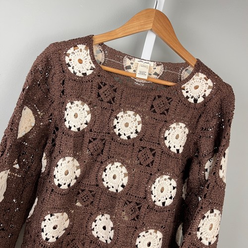 Maglia all uncinetto boho - all'uncinetto,