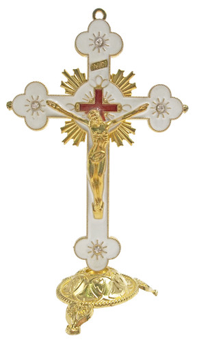 Croce appoggio metallo - croce,
