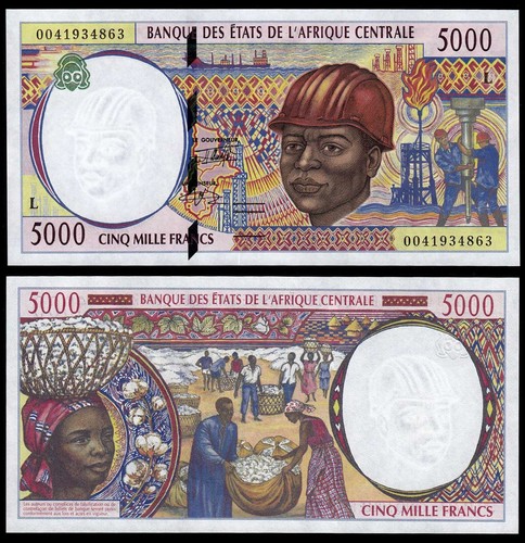 Stati centrafricani 5000 - stati,