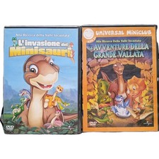 Lotto 2 DVD Animazione Bambini: L'invasione dei minisauri + Le avventure della..