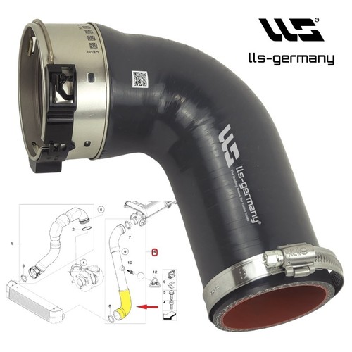 Tubo turbo rinforzato per - , bmw
