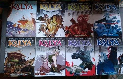 Lotto fumetti kayla dal - fumetti, n