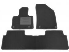 ASC tappetini auto set 3pz Citroen C5 II serie 2008-2017 con battitacco, bottoni