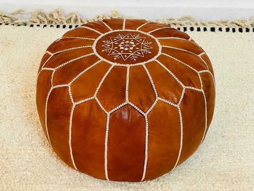 Pouf ottomano pelle - ottomano, in
