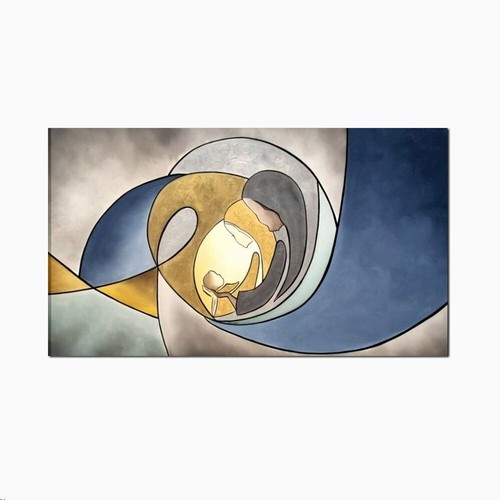 Quadro moderno dipinto mano - dipinto,